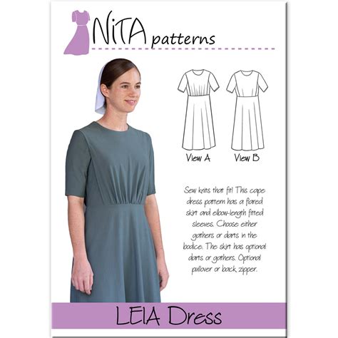 Nita Patterns Leia Knit Dress Pattern Goods Store Online
