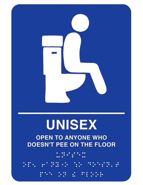Printable Gender Inclusive Bathroom Signs You Can Put Up Anywhere That