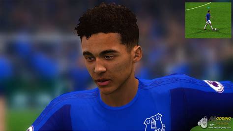 Career stats (appearances, goals, cards) and transfer history. FI XVIII converted faces: Dominic Calvert-Lewin [CORRECTED ...