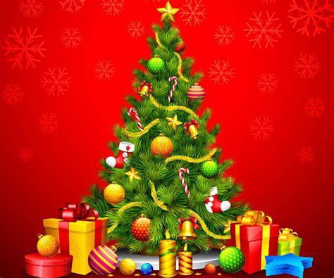 Free Download Christmas Tree Wallpaper Backgrounds 2560x2136 For Your