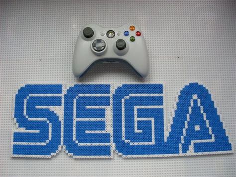 Sega Logo Perler Bead Sprite Pixel Art By Bigbossff On Deviantart