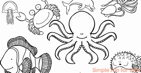 Coloring Pages Of Ocean Scenes Coloring Home