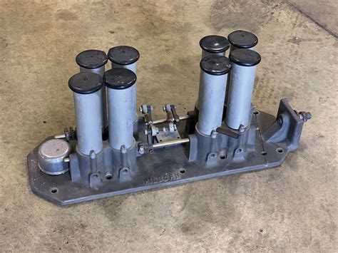 Hilborn Fuel Injection Intake Manifold For A Ford Flathead Auburn