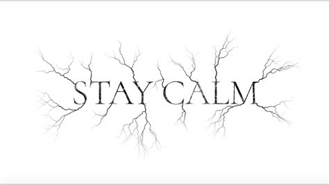 Stay Calm Trailer Youtube