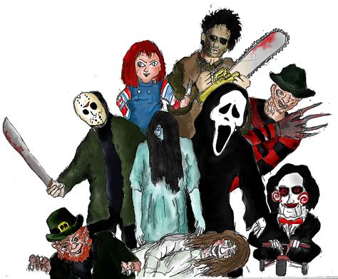Horror Cartoon Characters Scary Movie Characters Cartoon Bodaswasuas