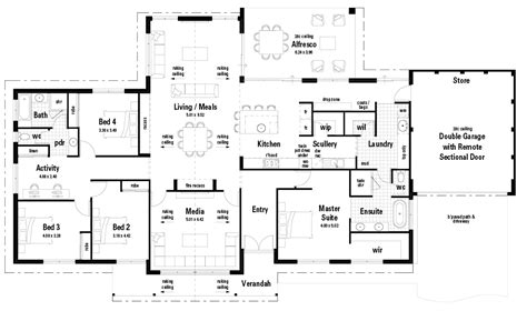 You can use a floor plan to communicate your ideas more clearly as well as to show the potential of a layout. Floor Plan Friday - A modern country manor