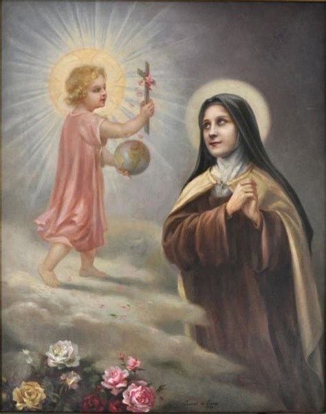 Sainte Thérèse De Lisieux Et L Enfant Jésus