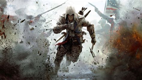 Assassins Creed Connor Running Uhd 8k Wallpaper Pixelzcc