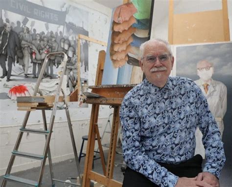 Robert Ballagh Painting Goes On Display At Guildhall Derry Daily