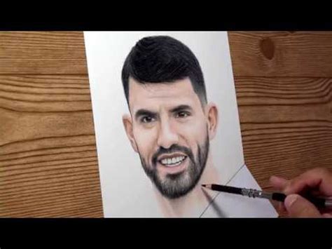 Drawing Sergio Aguero World Cup Youtube