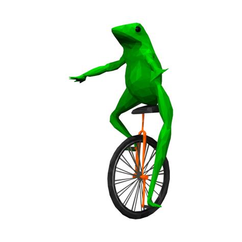Dat Boi Frog On Unicycle Meme T Shirt Teepublic