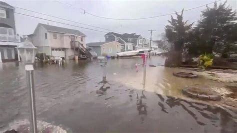 New Jersey Shore Towns Flood After Heavy Rain The Weekly Times