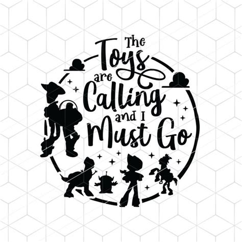 Svg The Toys Are Calling Svg Disney Cricut Toy Story Svg Etsy