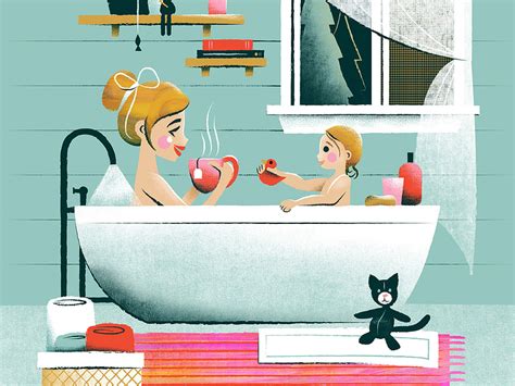 Bath Time By Laura Moyer On Dribbble