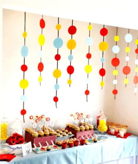 But if your the kinda person who doesn't live by that don't worry, bookeventz has made a list of easy diy birthday decoration ideas that you can use to bring the party to your home. 20 Easy Homemade Birthday Decoration Ideas - SheIdeas