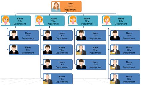 Business Org Chart Template A Visual Reference Of Charts Chart Master