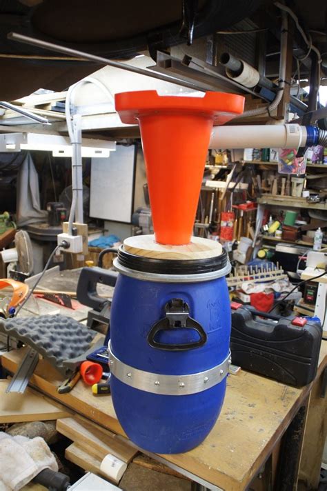 More diy options and a clarification dust collection cart with cyclone separatorin this video i show you how i built this dust collection. Dust Cyclone Made From a Traffic Cone : 4 Steps (with Pictures) - Instructables