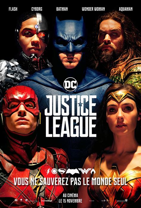 «лига справедливости зака снайдера» (zack snyder's justice league, 2021). Justice League - film 2017 - AlloCiné