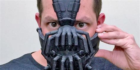 Own The Darkness With A 3d Printed Bane Mask Cbr