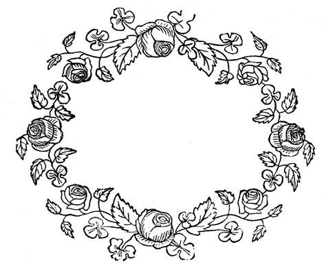 Check spelling or type a new query. Royalty Free Images - Rose Wreaths - Embroidery Pattern ...