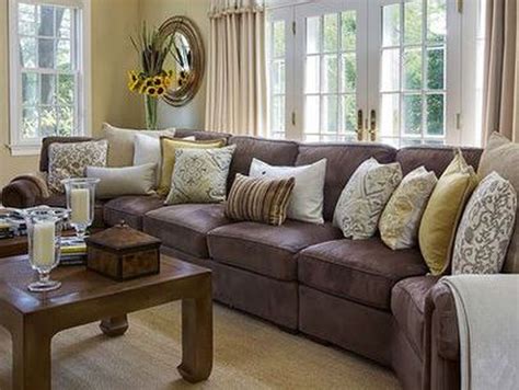 30 Cool Brown Sofa Ideas For Living Room Decor In 2020 Brown Sofa Living Room Brown Couch