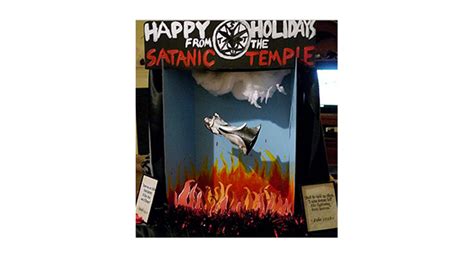 This Satanic Temple Holiday Display Has Been Brought To You By