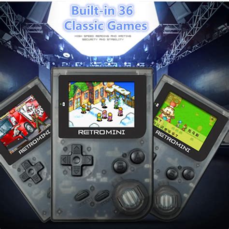 Coolbaby Retro Video Game Console 32 Bit Portable Mini Handheld Game