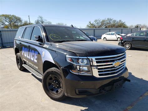 Автомобиль 2020 Chevrolet Tahoe Police купить на аукционе Copart в США