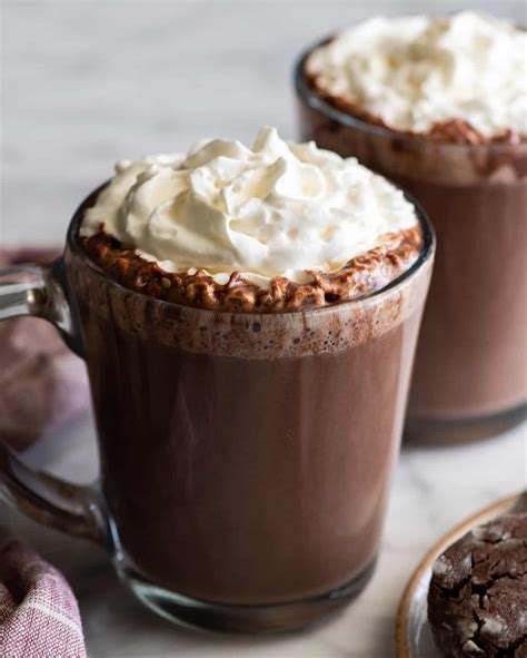 homemade hot chocolate recipe hot cocoa 2024