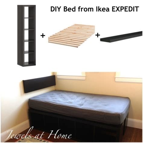 Ikea Expedit Hack Compact Storage Bed Jewels At Home