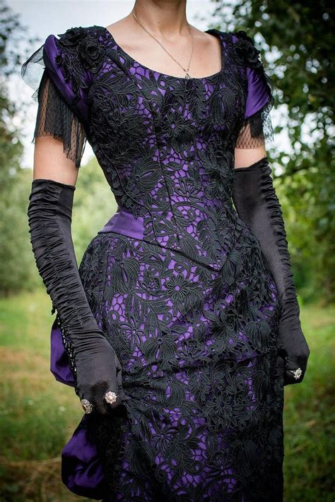 purple victorian dress victorian ballroom gown historical etsy