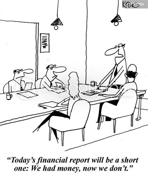 Finance Report Cartoons And Comics Funny Pictures From Cartoonstock