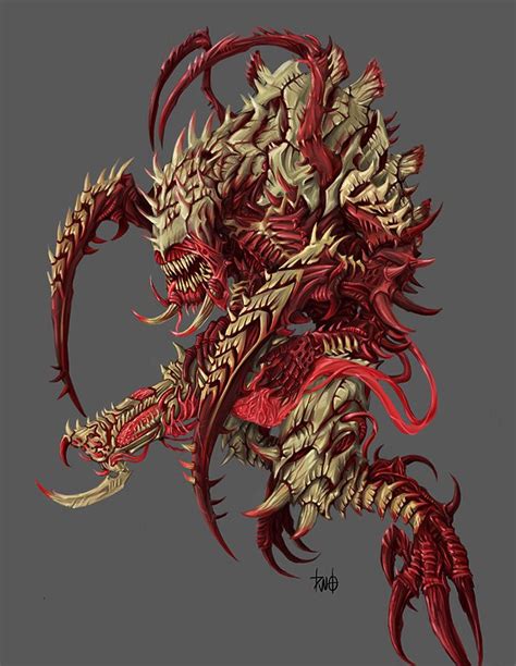 Tyranid Devastator By Kriegsmachine14 On Deviantart Tyranids Dragon
