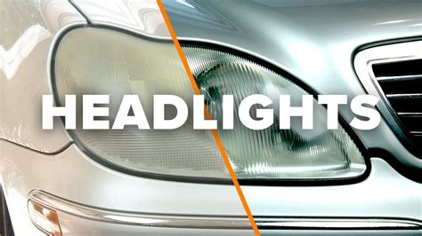 How To Restore Faded Headlights Youtube
