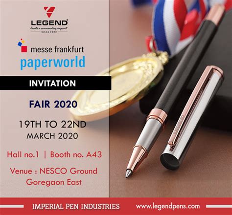 Legend Pens Superior Quality Metal Pens Manufacturer