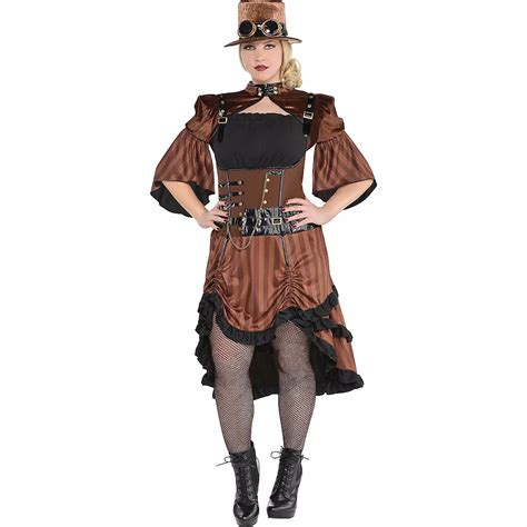 Adult Steamy Dreamy Steampunk Costume Plus Size Party City