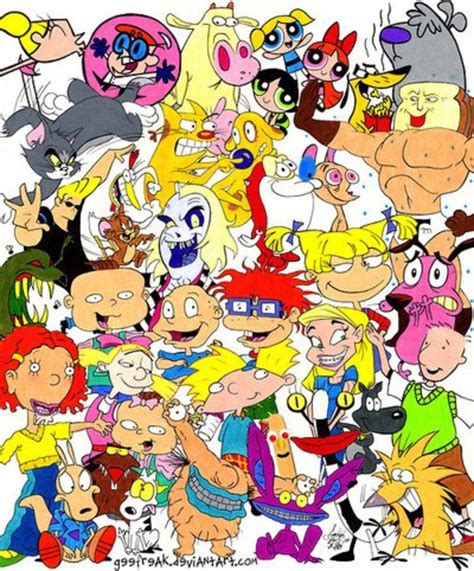 cartoon network characters 90s