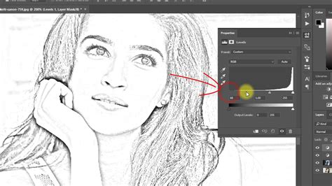 How To Convert Image Into Pencil Sketch In Photoshop Cc