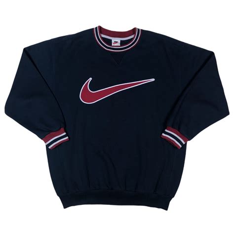 90s Nike Swoosh Crewneck L Xl ⋆ Almo Vintage
