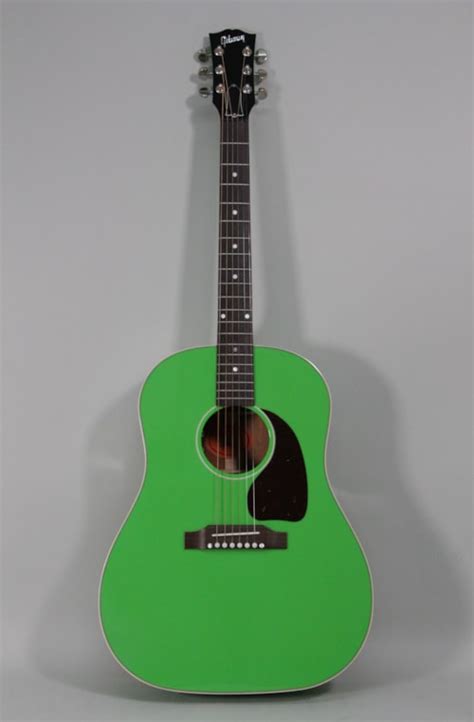 2021 Gibson J 45 Green Guitars Acoustic Imperial Vintage Guitars