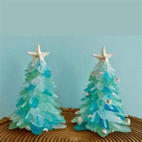 Sea Glass Christmas Tree Craft Nythurs