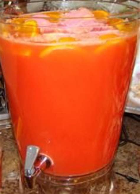 Some of these can be swapped out and the amounts may vary, but these ingredients are usually the basics of a rum punch. 2 liter bottle fruit punch, 1/2 gallon orange juice, 2 ...