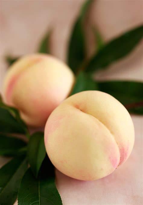 Delicious White Peach From Japan Okayama Peach Delicious Yummy Food