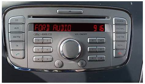 ford car radio codes