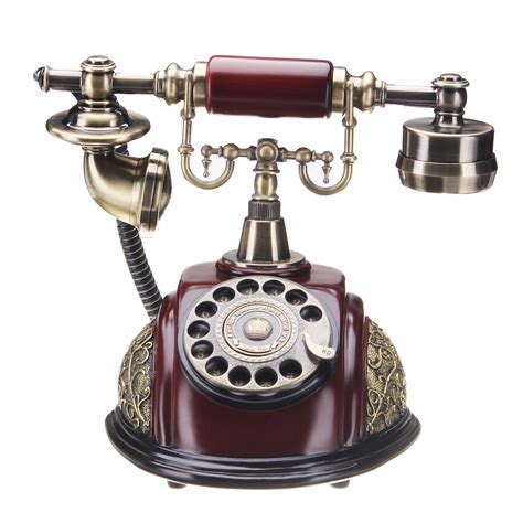 Vintage Antique Style Rotary Phone Fashioned Retro Handset