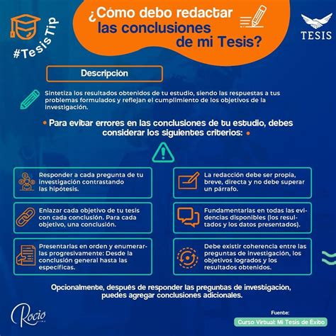 ¿cómo Redactar Las Conclusiones De Mi Tesis Como Redactar Tesis