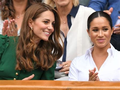 Kate Middleton And Meghan Markle At Wimbledon 2019 Together In Photos