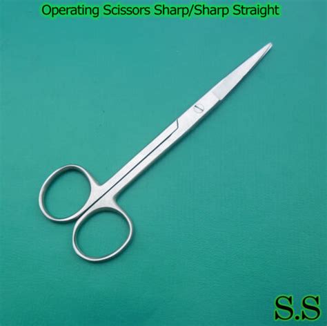 3 Pieces Of Operating Dissecting Scissors 6 Str Sharp Sharp Ebay