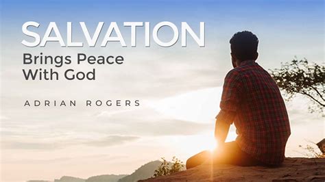 Salvation Brings Peace With God Love Worth Finding Ministries