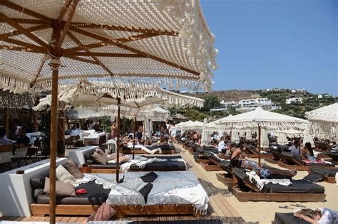 Decadent Mykonos Beach Clubs To Go To This Summer